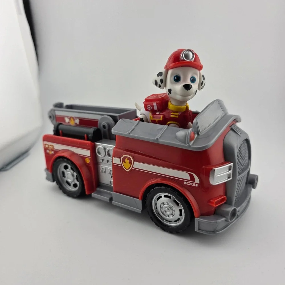 Paw Patrol Marshall's‎ Fire Engine with Marshall Figure Pre-Owned
